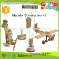 new design matador construction kit educational wooden wholesale toy from china